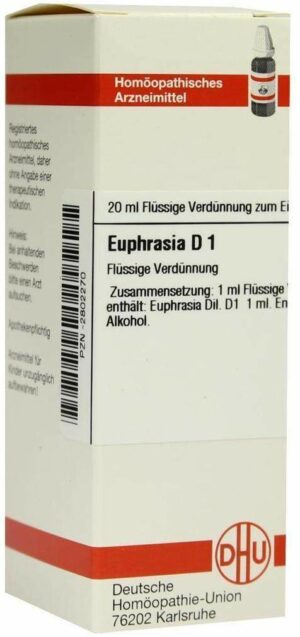 Euphrasia D 1 Dilution 20 ml