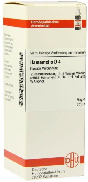 Hamamelis D4 Dhu 50 ml Dilution