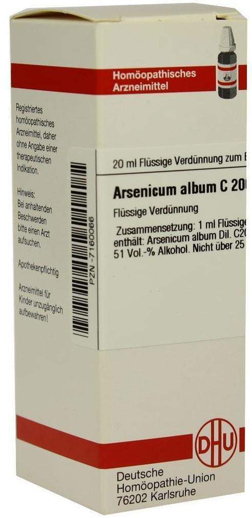 Arsenicum Album C 200 Dilution