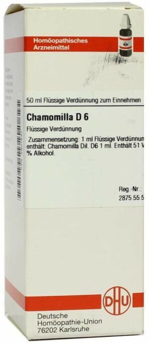Chamomilla D 6 50 ml Dilution