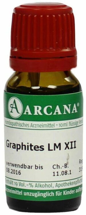 Graphites Lm 12 Dilution 10 ml