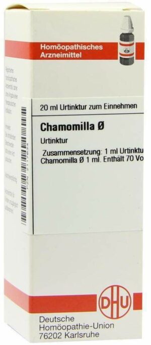 Chamomilla Urtinktur 20 ml Dilution