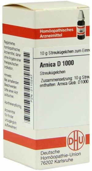 Arnica D1000 Dhu 10 G Globuli