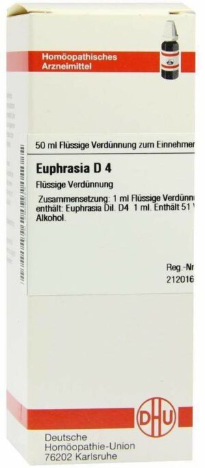 Euphrasia D 4 50 ml Dilution