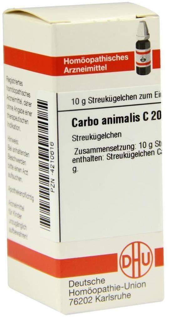 Carbo Animalis C 200 10 G Globuli