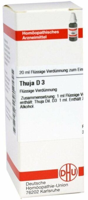 Thuja D3 Dilution 20 ml Dilution