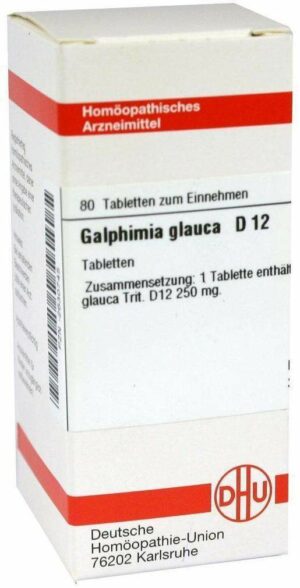 Galphimia Glauca D 12 80 Tabletten