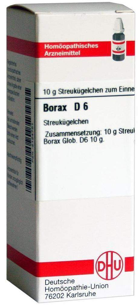 Borax D6 10 G Globuli