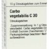 Carbo Vegetabilis C30 10 G Globuli