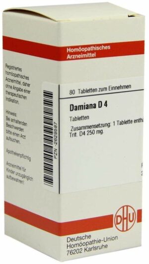 Damiana D 4 Tabletten