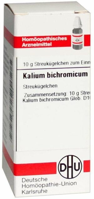 Kalium Bichromicum D 10 Globuli