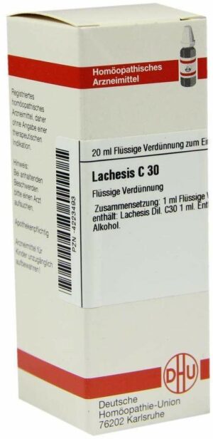 Lachesis C30 Dilution 20 ml Dilution