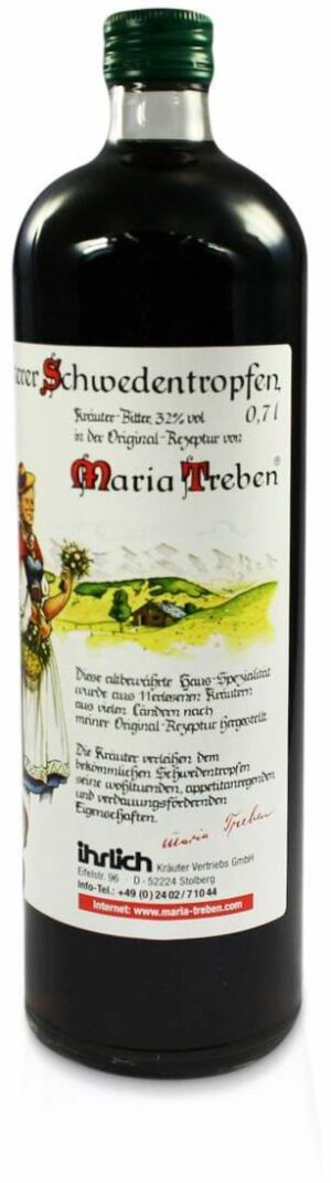 Maria Treben Bitterer Schwedentropfen 700 ml