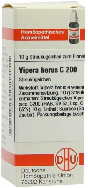 Vipera Berus C 200 Globuli 10 G