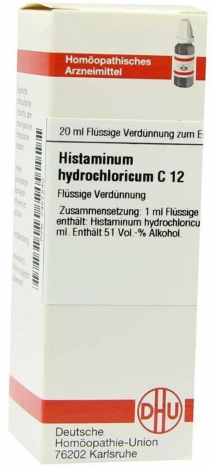 Histaminum Hydrochloricum C 12 Dilution  20 ml