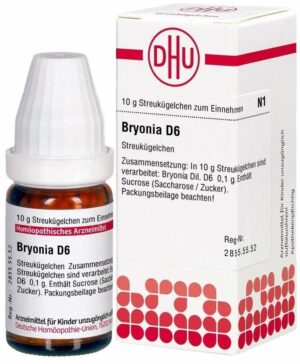 Bryonia D6 DHU 10 g Globuli