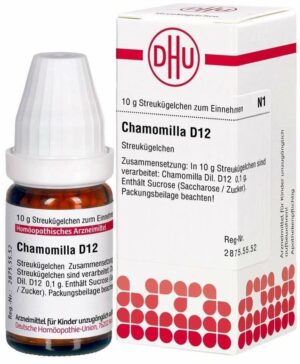 Chamomilla D12 DHU 10 g Globuli