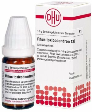 Rhus Tox. C30 10 G Globuli