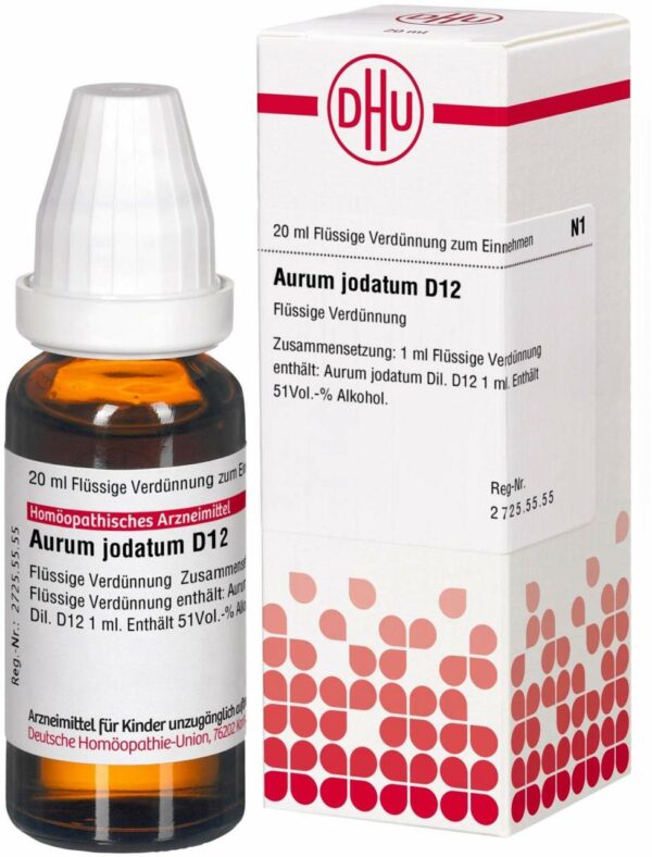 Aurum Jodatum D 12 Dilution 20 ml