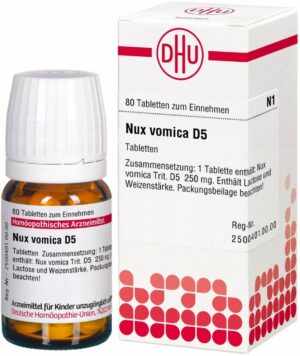 Nux Vomica D 5 Tabletten