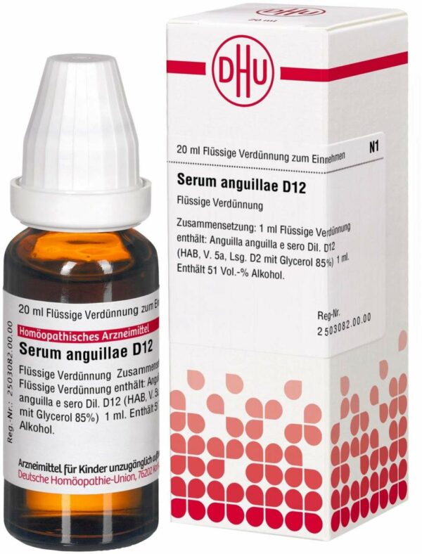 Serum Anguillae D 12 20 ml Dilution