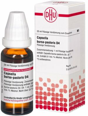 Capsella Bursa Pastoris D 4 Dilution