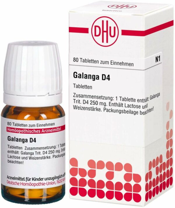 Galanga D 4 Dhu 80 Tabletten