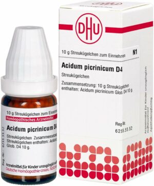 Acidum Picrinicum D 4 Globuli