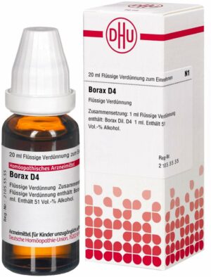 Borax D 4 Dilution