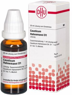 Causticum Hahnemanni Urtinktur D 1 20 ml Dilution