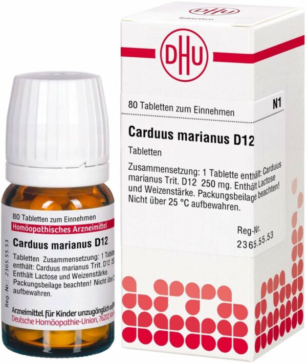 Carduus Marianus D 12 Tabletten