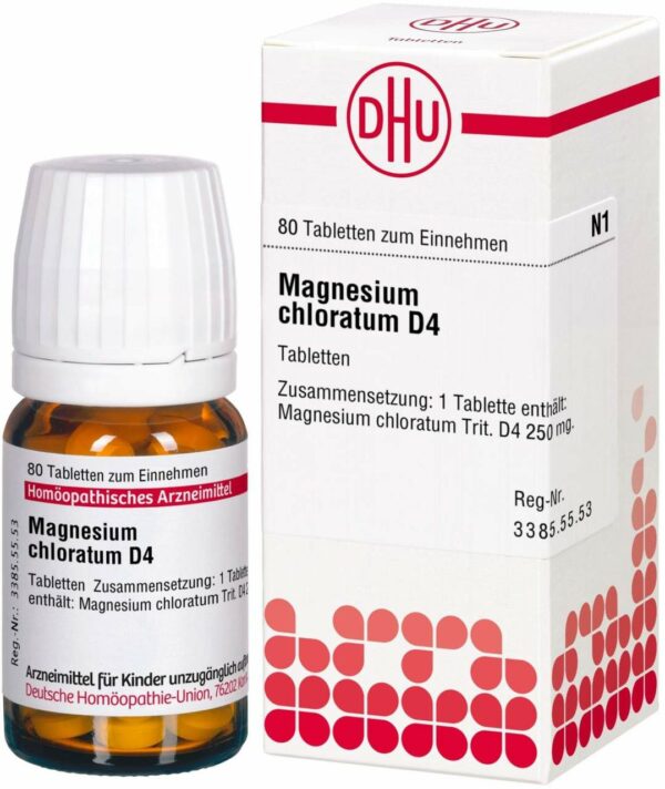 Magnesium Chloratum D 4 80 Tabletten