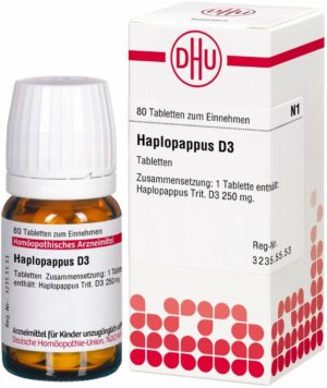 Haplopappus D 3 Tabletten