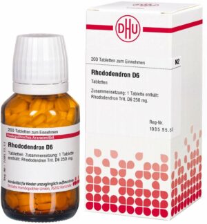 Rhododendron D 6 Tabletten