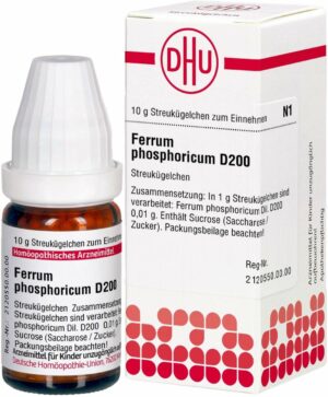 Ferrum Phosphoricum D 200 Globuli