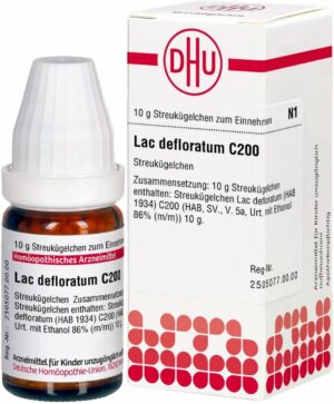 Lac Defloratum C 200 10 G Globuli