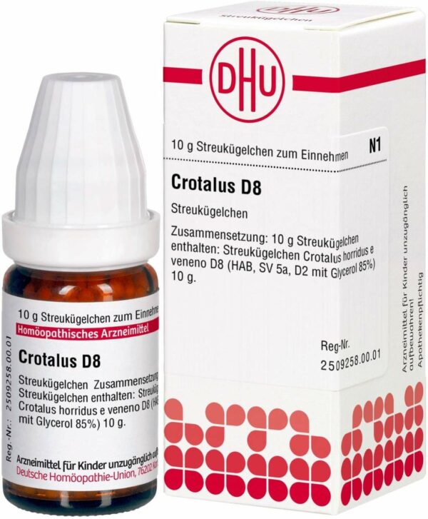 Crotalus D 8 10 G Globuli