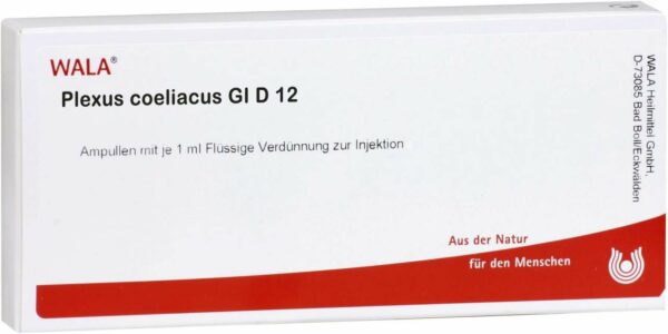 Wala Plexus coeliacus Gl D12 10 x 1 ml Ampullen