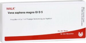 Wala Vena saphena magna Gl D5 10 x 1 ml Ampullen