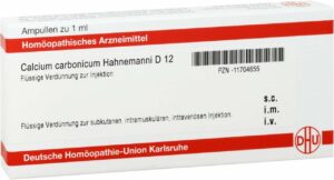 Calcium Carbonicum Hahnemanni D 12 Ampullen