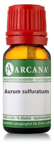 Aurum Sulfuratum Lm 6 Dilution 10 ml