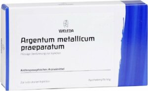 Weleda Argentum Metallicum Praeparatum D12 8 Ampullen