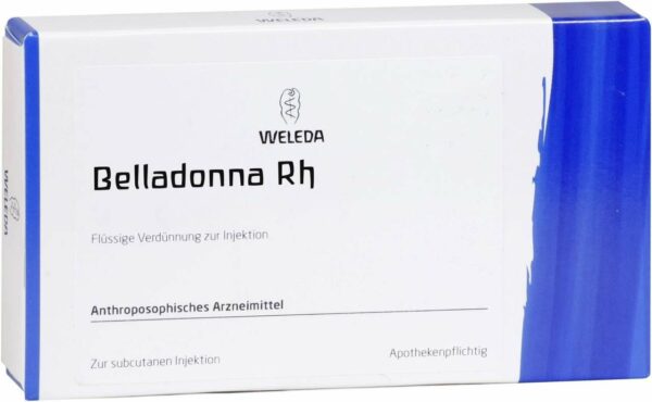 Weleda Belladonna RH D20 8 x 1ml Ampullen