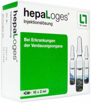 Hepaloges Injektionslösung 10 X 2 ml Ampullen