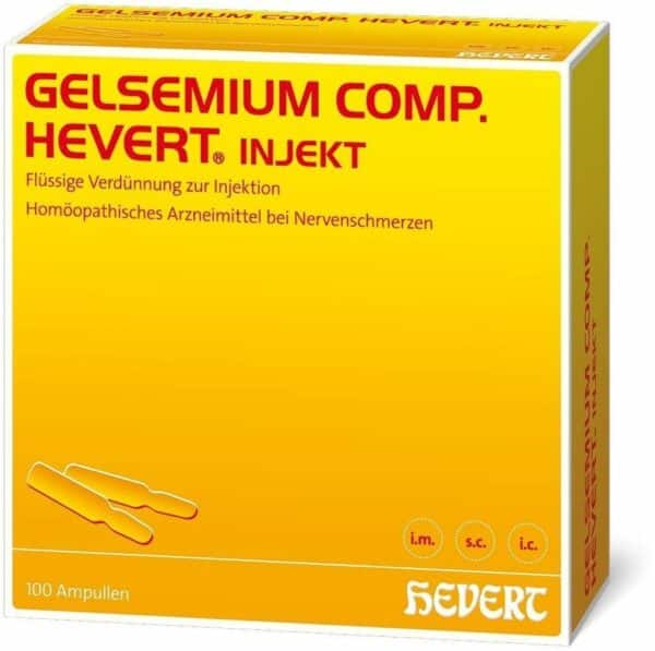 Gelsemium Comp. Hevert Injekt 100 Ampullen