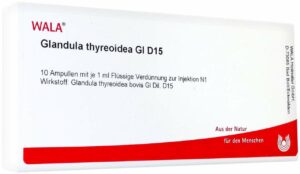 Wala Glandula thyreoidea Gl D15 10 x 1 ml Ampullen