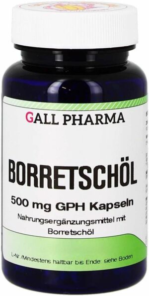 Borretschöl 500 mg Gph 90 Kapseln