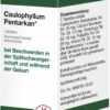 Caulophyllum Pentarkan Tabletten