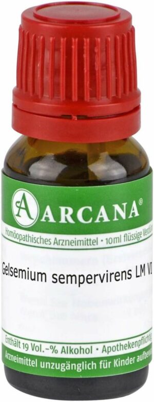 Gelsenium Sempervirens Lm 6 Dilution 10 ml