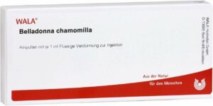 Belladonna Chamomilla 10 X 1 ml Ampullen